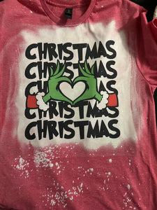 Grinch Christmas Tee